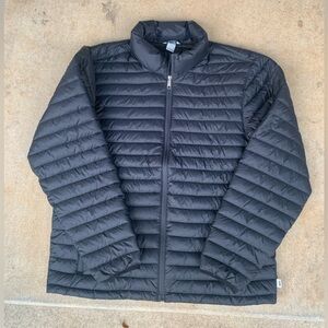 NWT Men's Duluth Trading Co. Navy Blue Grab Puffer Jacket Insulated sz L Reg